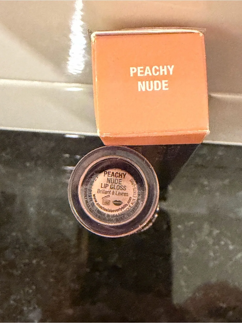 Anastasia Beverly Hills Lip Gloss in Peachy Nude - Full Size (New in Box)